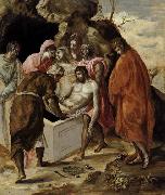 The Entombment of Christ El Greco